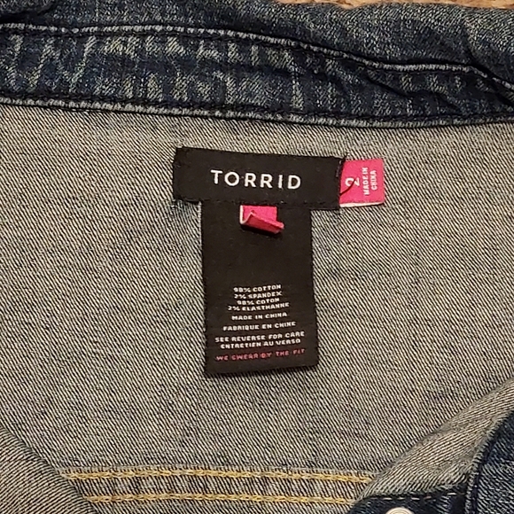 Torrid Denim Jacket - Picture 5 of 6